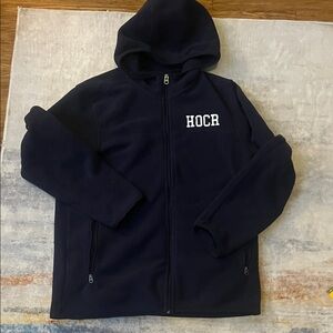 Brooks Brothers Navy Zip-Up Hoodie